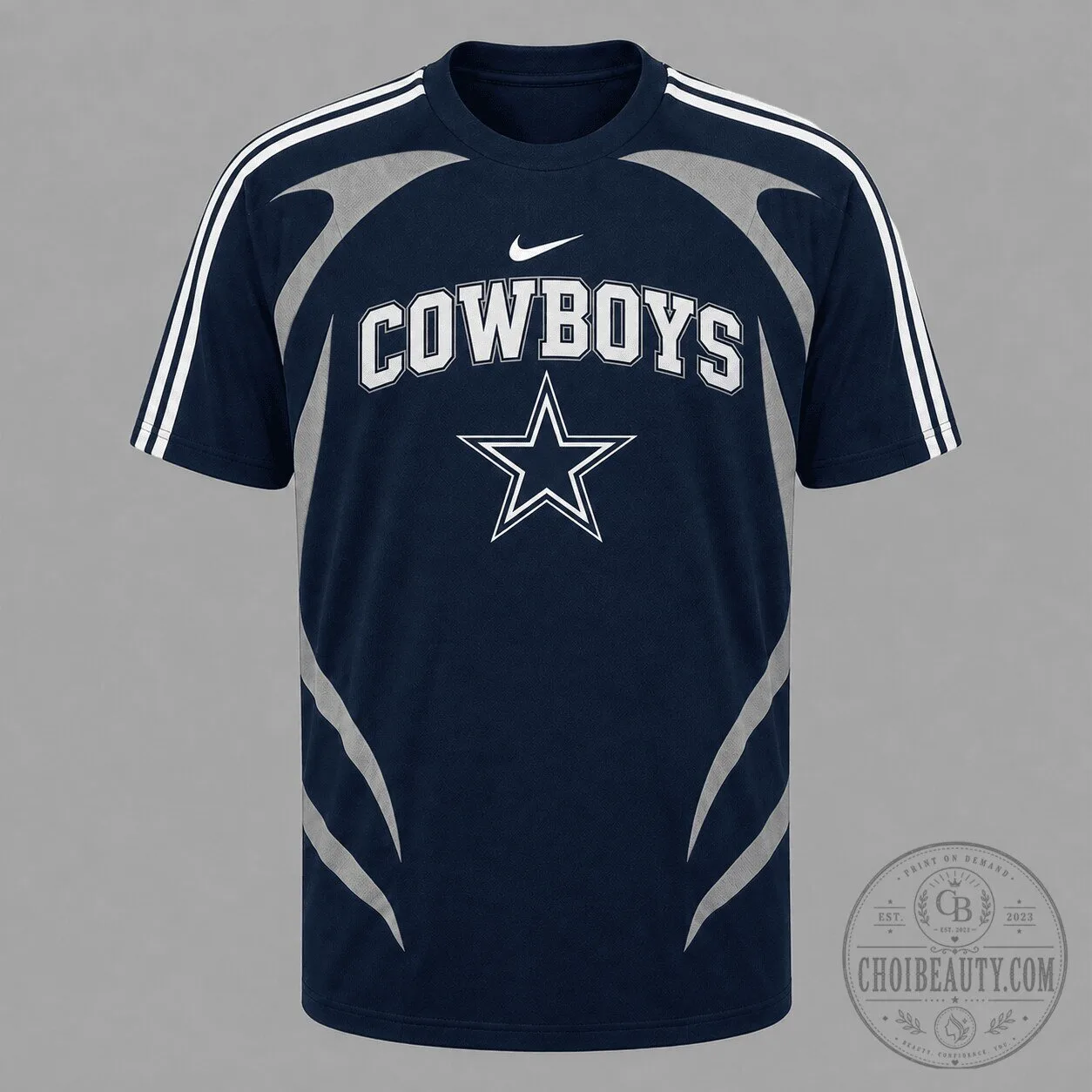 Dallas Cowboys Shirt Men's Retro Sports Graphic T-Shirt 2 Dallas Cowboys Shirt Men's Retro Sports Graphic T-Shirt