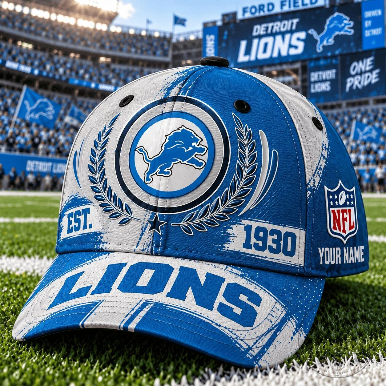 Detroit Lions Fan Personalized Classic Baseball Cap 5 Detroit Lions Fan Personalized Classic Baseball Cap