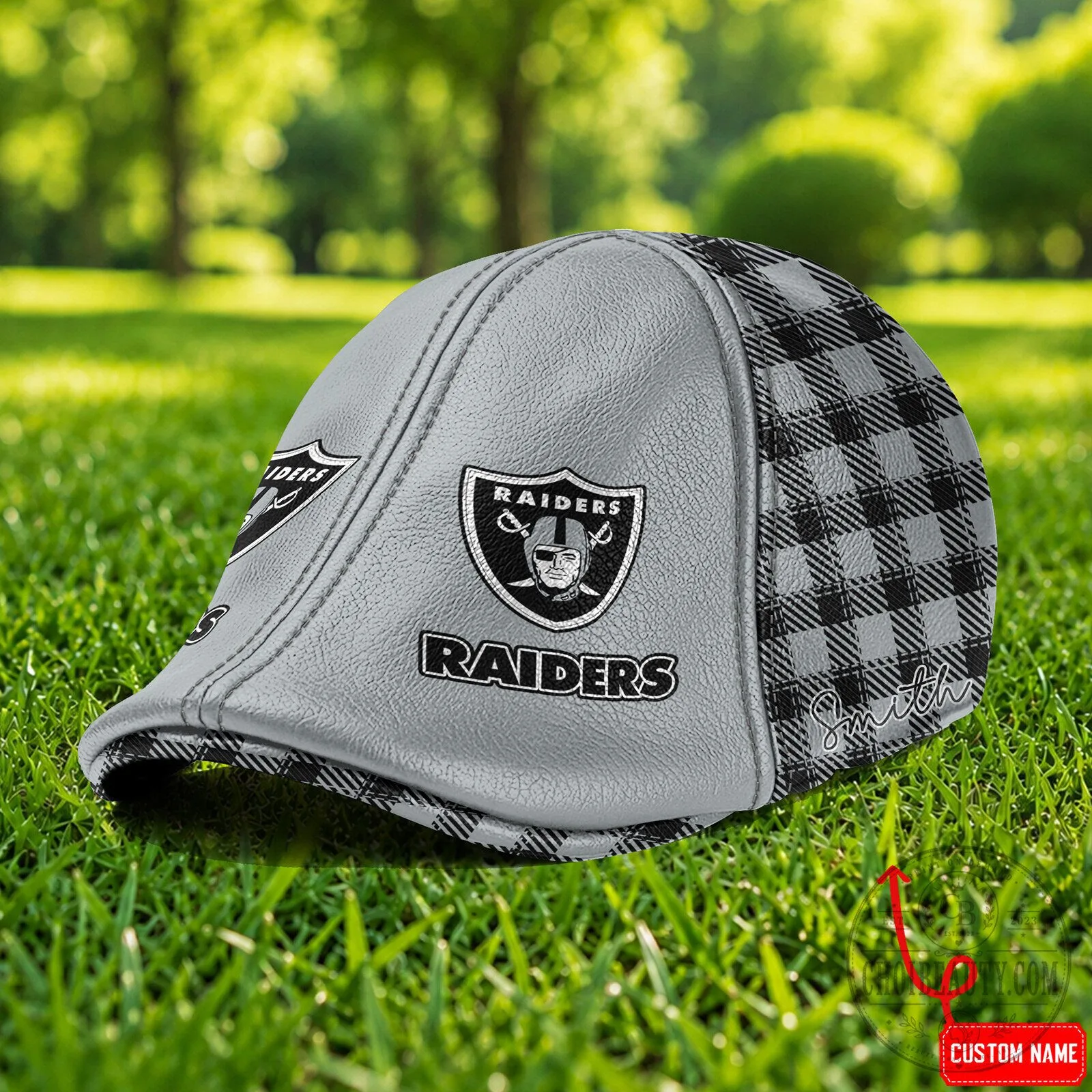 Las Vegas Raiders NFL Football Team Ivy Cap Flat Cap 1 Las Vegas Raiders NFL Football Team Ivy Cap Flat Cap