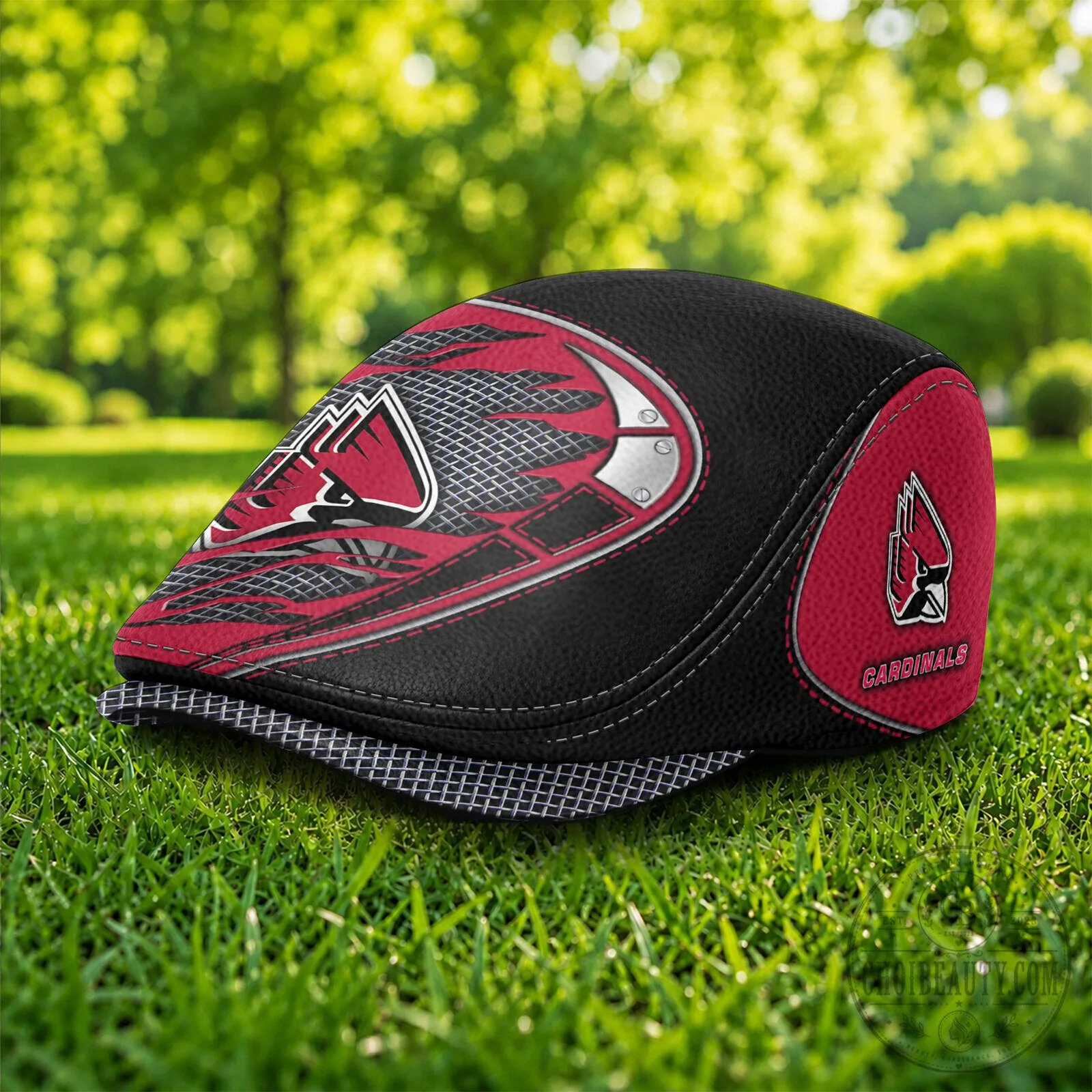 Ball State Cardinals NCAA Flat Cap, Golf Ivy League Driving Cap