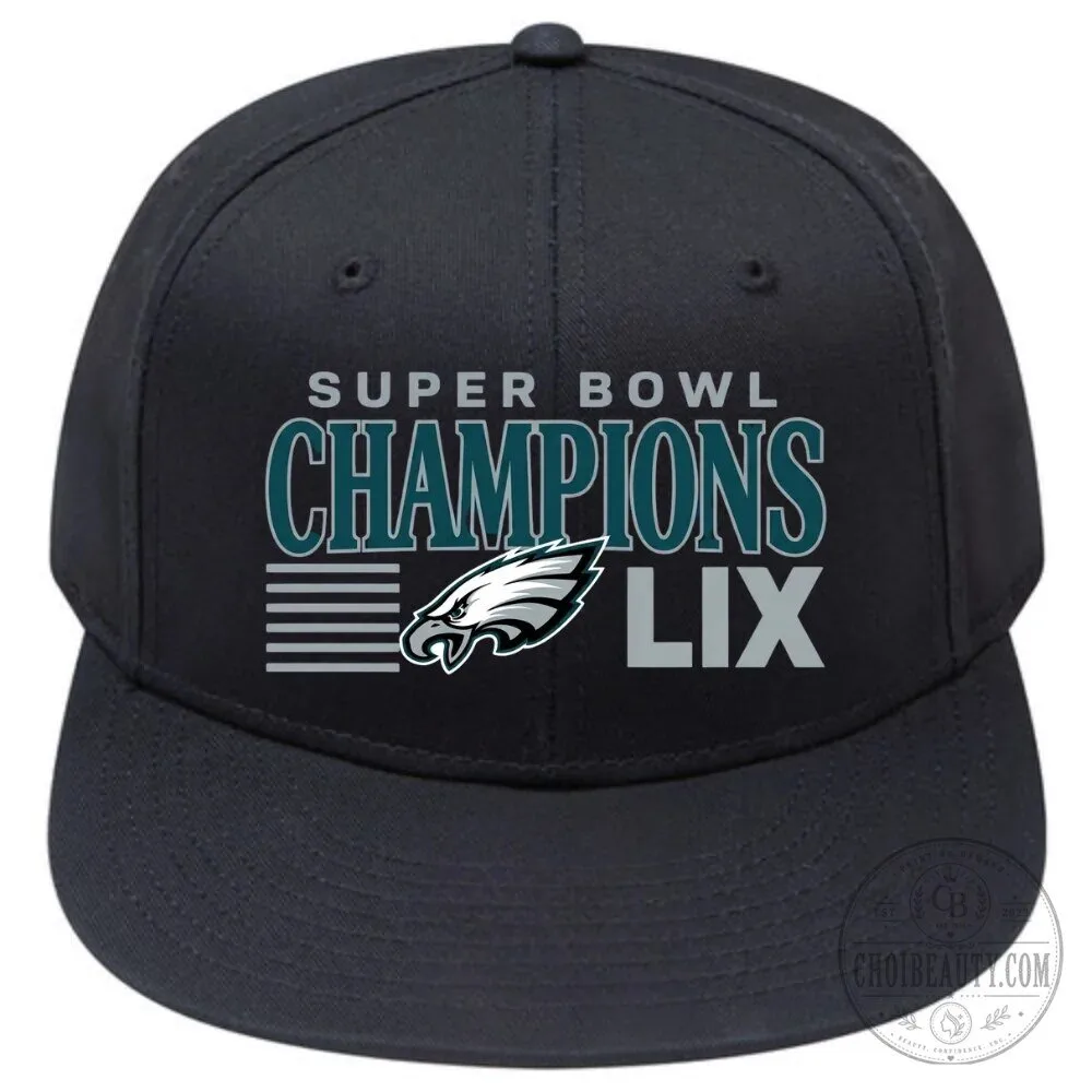 Philadelphia Eagles Super Bowl LIX Champions Snapback Cap Hat