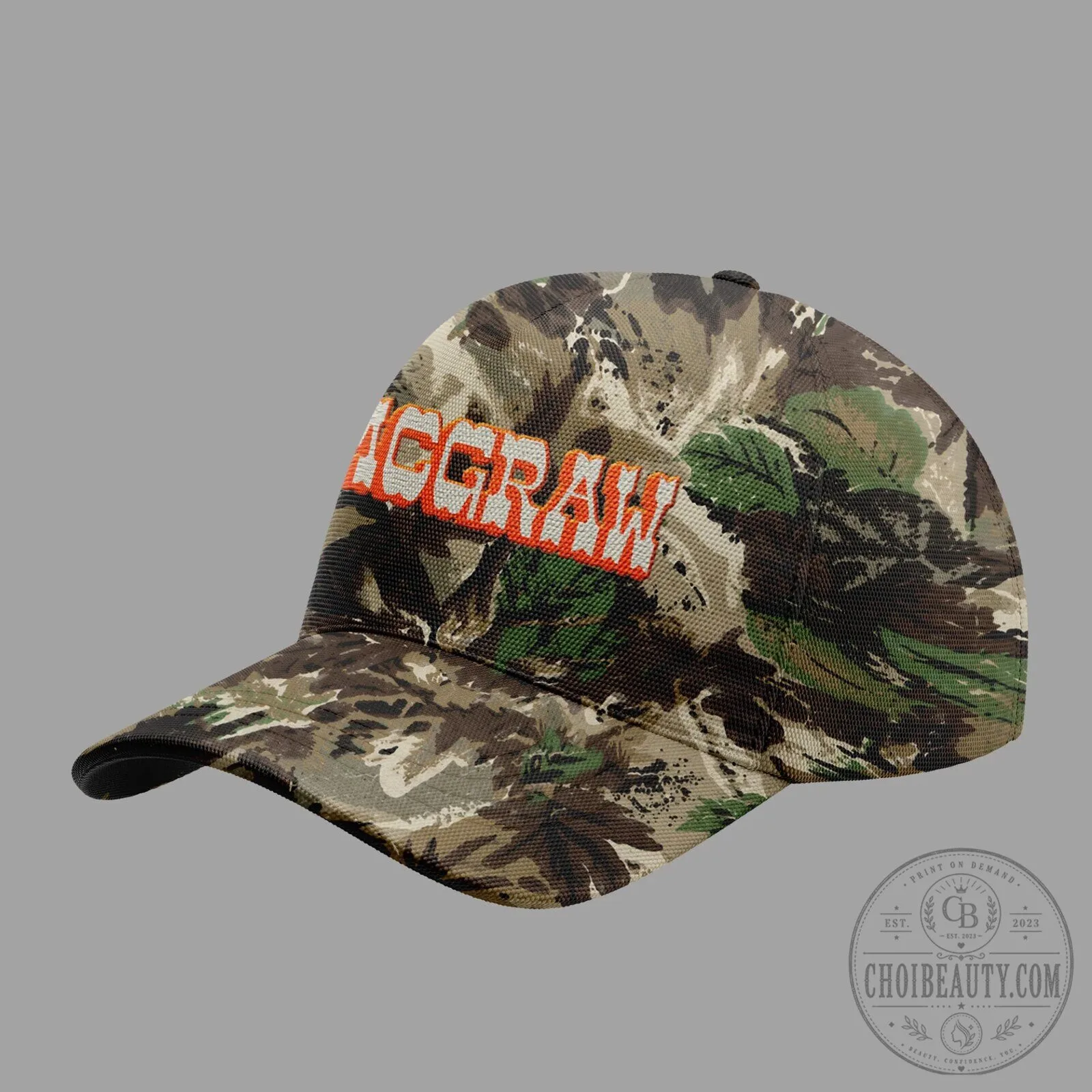 Tim McGraw Camouflage Baseball Cap Hat Country Music Pawn Shop Guitar Tour