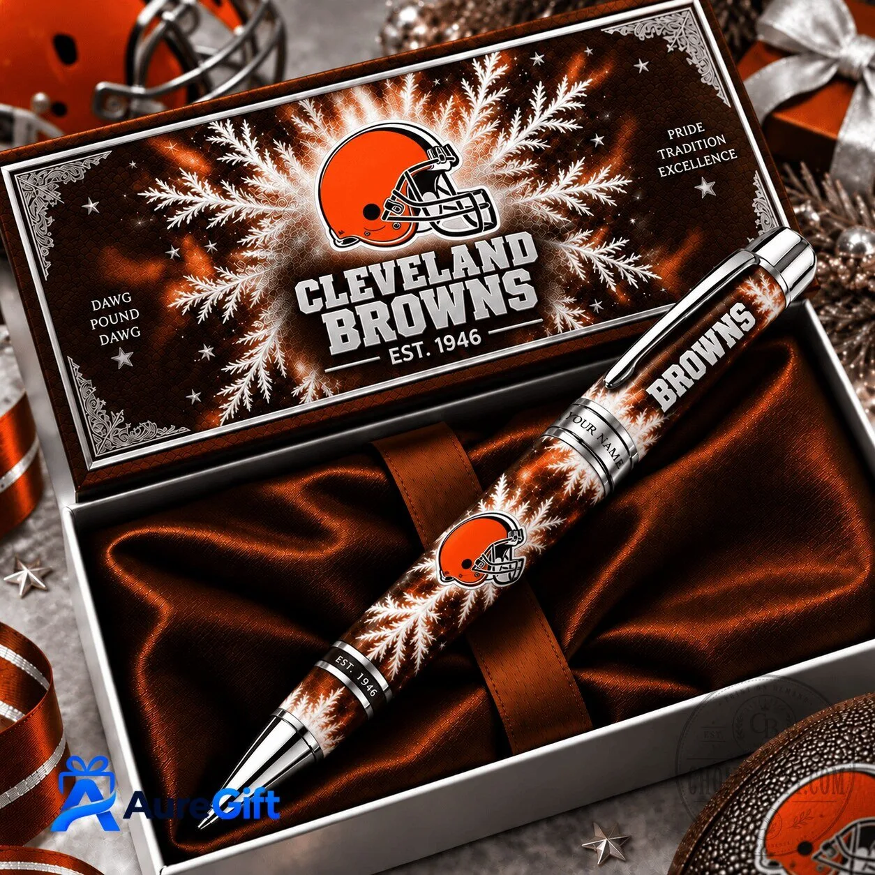 Cleveland Browns Football Team Personalized Ballpoint Pen