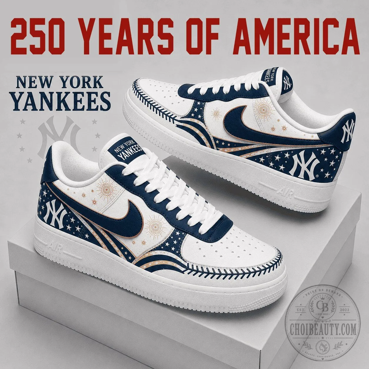 New York Yankees Major League Baseball Team Logo Shoes for Men and Women 2 New York Yankees Major League Baseball Team Logo Shoes for Men and Women
