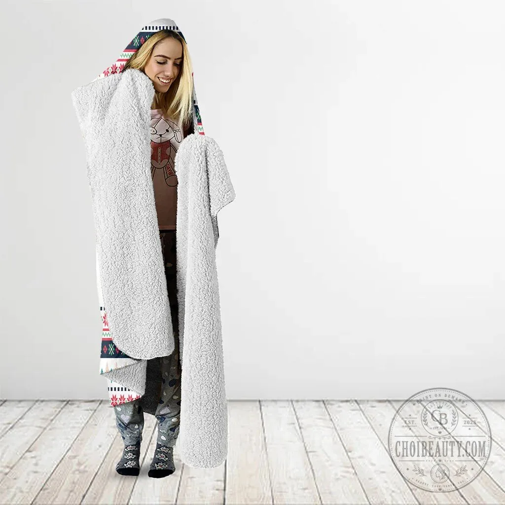 Nakatomi Plaza Christmas Explosion Holiday Hooded Blanket 13 Nakatomi Plaza Christmas Explosion Holiday Hooded Blanket