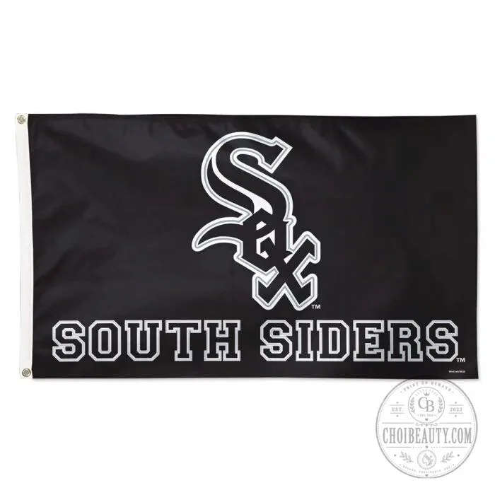 Chicago White Sox South Siders MLB Baseball Team Black Flag