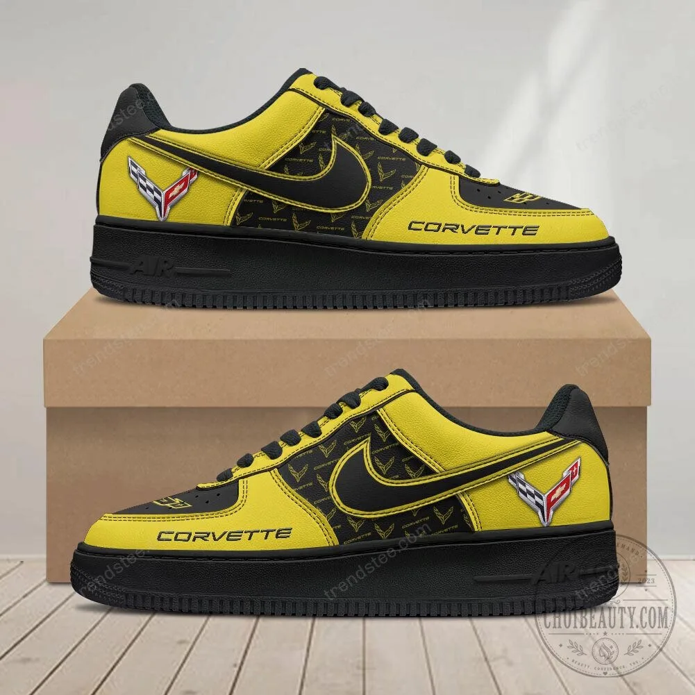 Corvette Blue and White Patterned Sports Sneakers Shoes 28 Corvette Blue and White Patterned Sports Sneakers Shoes