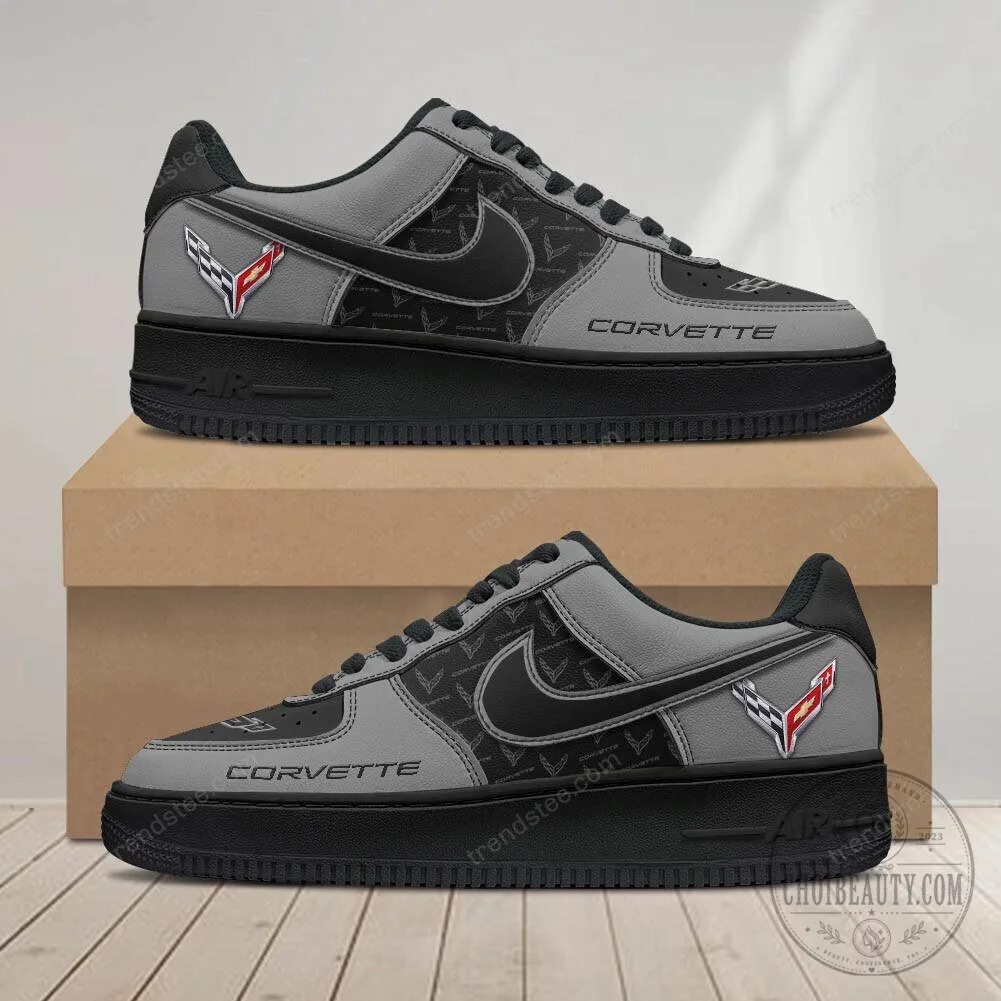 Corvette Blue and White Patterned Sports Sneakers Shoes 30 Corvette Blue and White Patterned Sports Sneakers Shoes