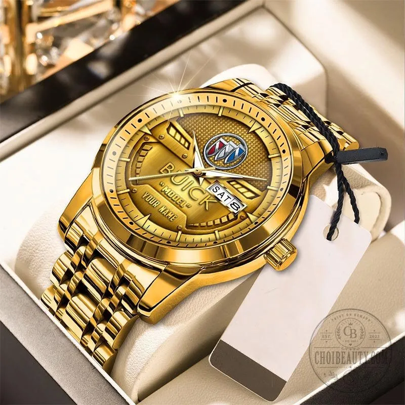 Buick Custom Name Elegant Fashion Design Stainless Steel Watch 12 Buick Custom Name Elegant Fashion Design Stainless Steel Watch