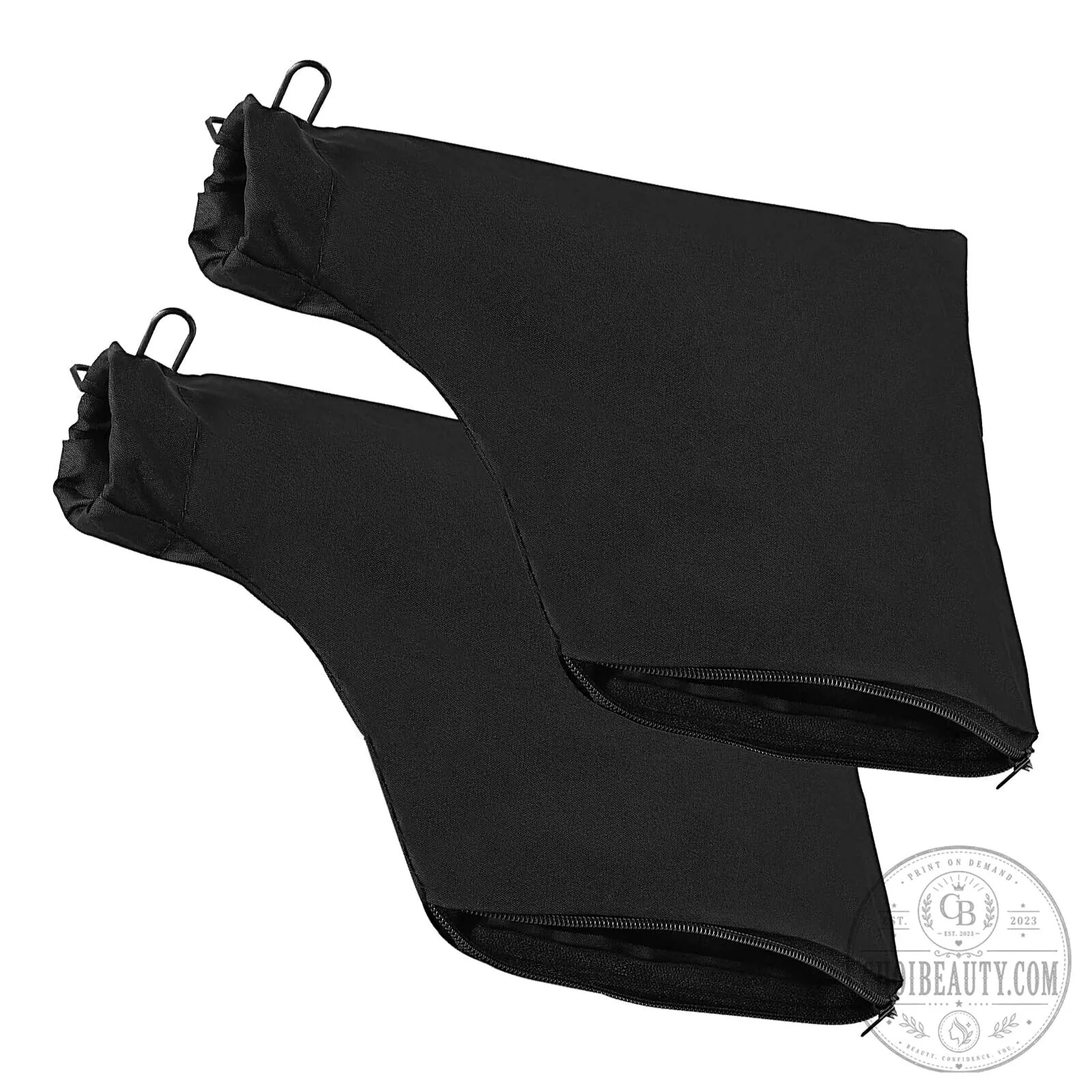 Miter Saw Dust Bags with Zippered Opening and Adjustable Wire Support