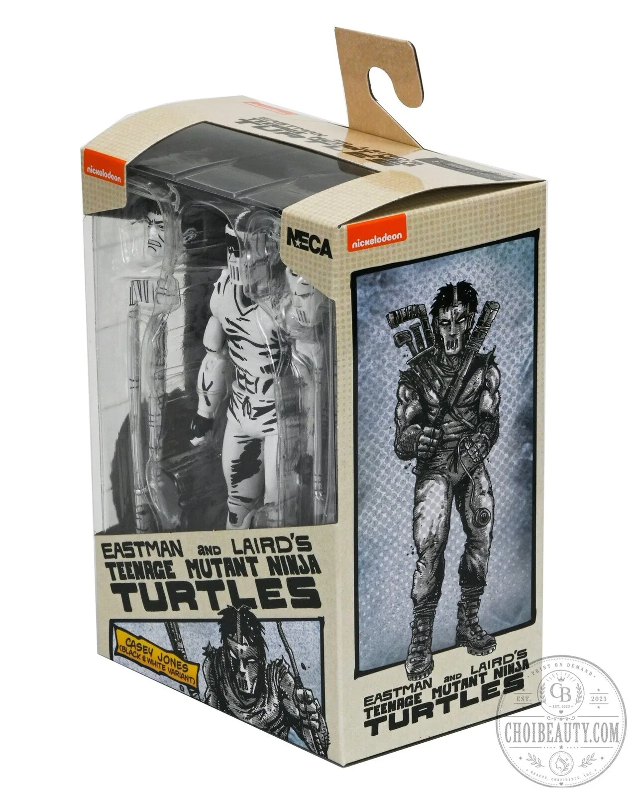 Teenage Mutant Ninja Turtles Casey Jones Black and White Action Figure Collectible 27 Teenage Mutant Ninja Turtles Casey Jones Black and White Action Figure Collectible